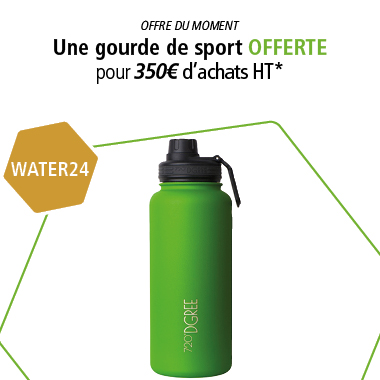 Ajoutez le code promotionnel WATER24 au panier !