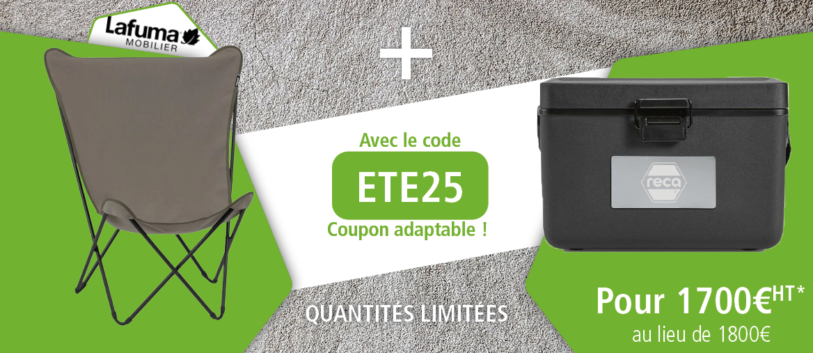 Ajoutez le code promotionnel ETE25 au panier !